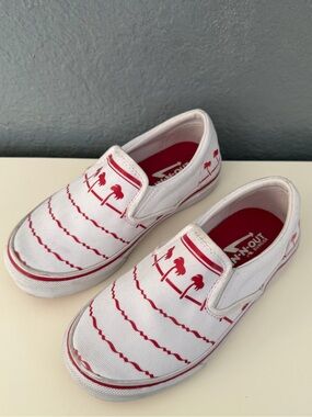 In&out kids size 2 shoes boys or girls 4 palm trees similar to vans